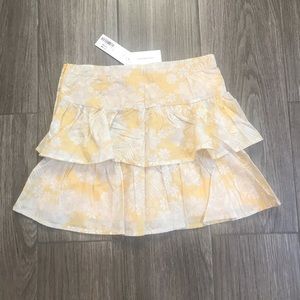 NWT Janie and Jack Hibiscus Print Skirt